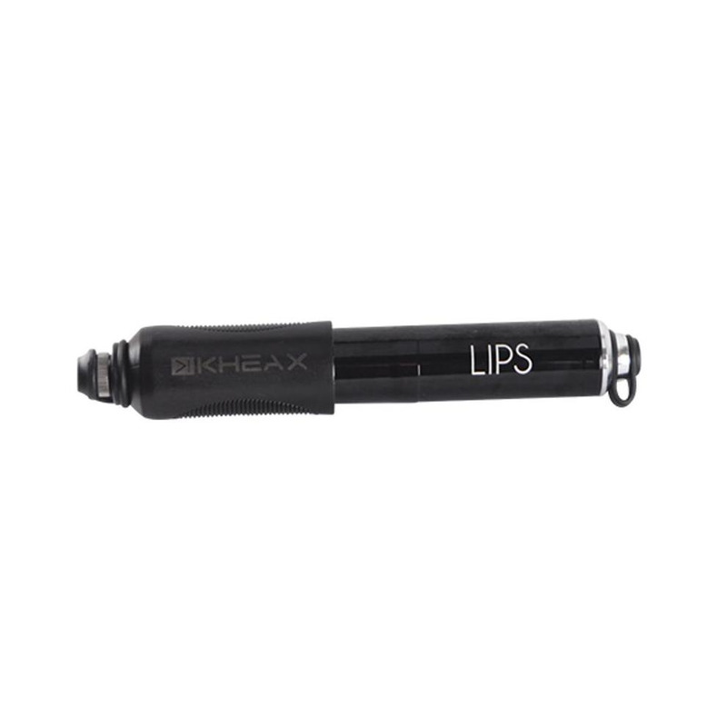 Pompe à main VTT Kheax Lips HV T.S 185mm noir (6,2Bar/90psi)