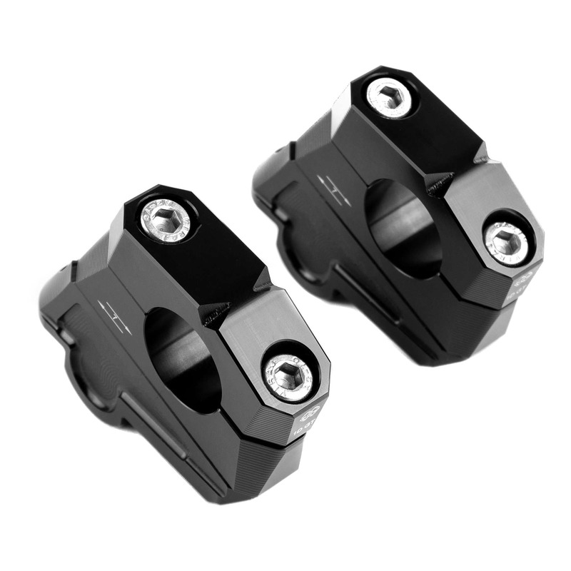 Pontets de guidon Ø28,6mm Gilles Tooling 1DGT BMW F 850 GS 18-23 noir