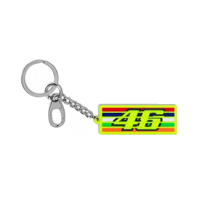 Porte clé VR46 Valentino Rossi Stripes multi 2019
