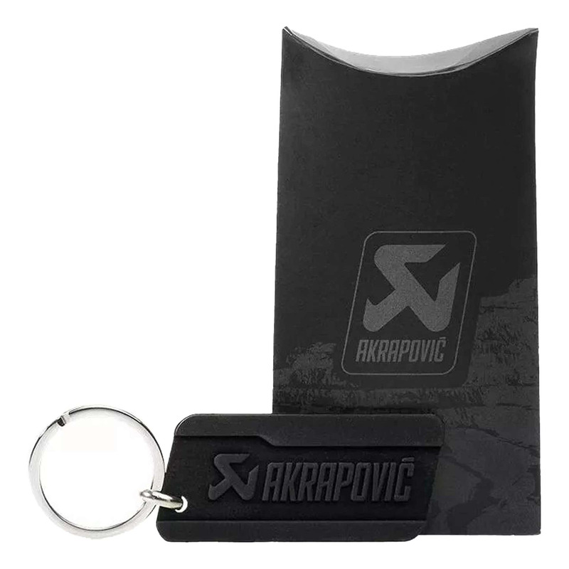 Porte-clés Akrapovic Offroad Rock'n'Roar noir