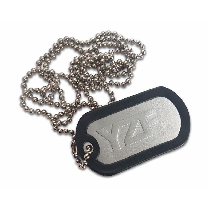 Porte clés plaque type armée US YZF