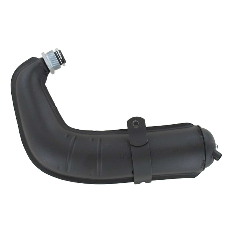 Pot d'échappement noir type origine MBK 88