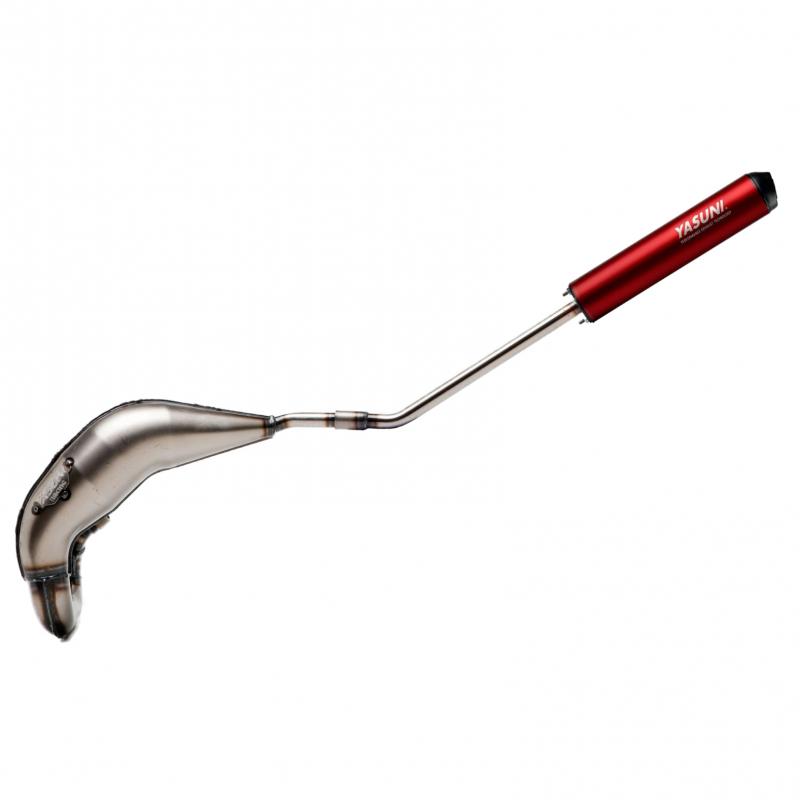 Pot d'échappement Yasuni Cross rouge DRD Racing/X-Race/X-Treme