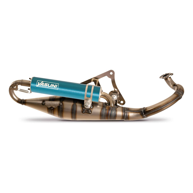 Pot d'échappement Yasuni R-PRO silencieux bleu Peugeot Ludix/Derbi Atlantis