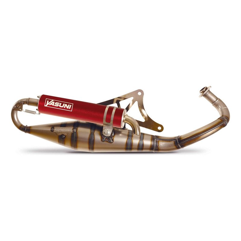 Pot d'échappement Yasuni R-PRO silencieux rouge Typhoon/Zip