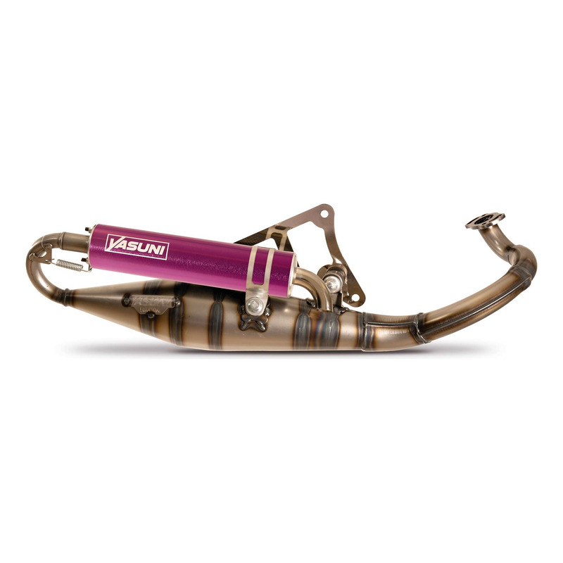 Pot d'échappement Yasuni R-PRO silencieux violet Peugeot Ludix/Derbi Atlantis