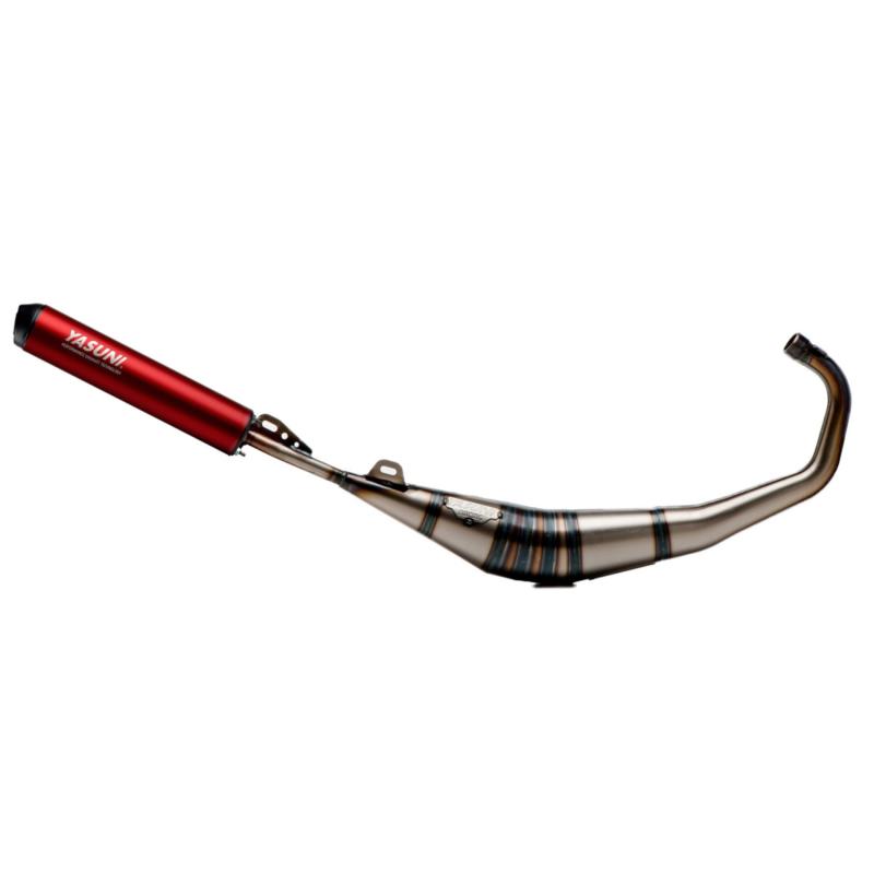 Pot d'échappement Yasuni R1 rouge DT 50/X-Limit/XP6