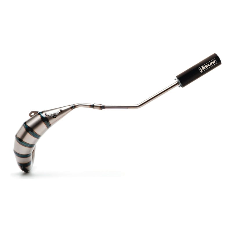 Pot Yasuni Cross HM silencieux noir Derbi Senda/Gilera RCR