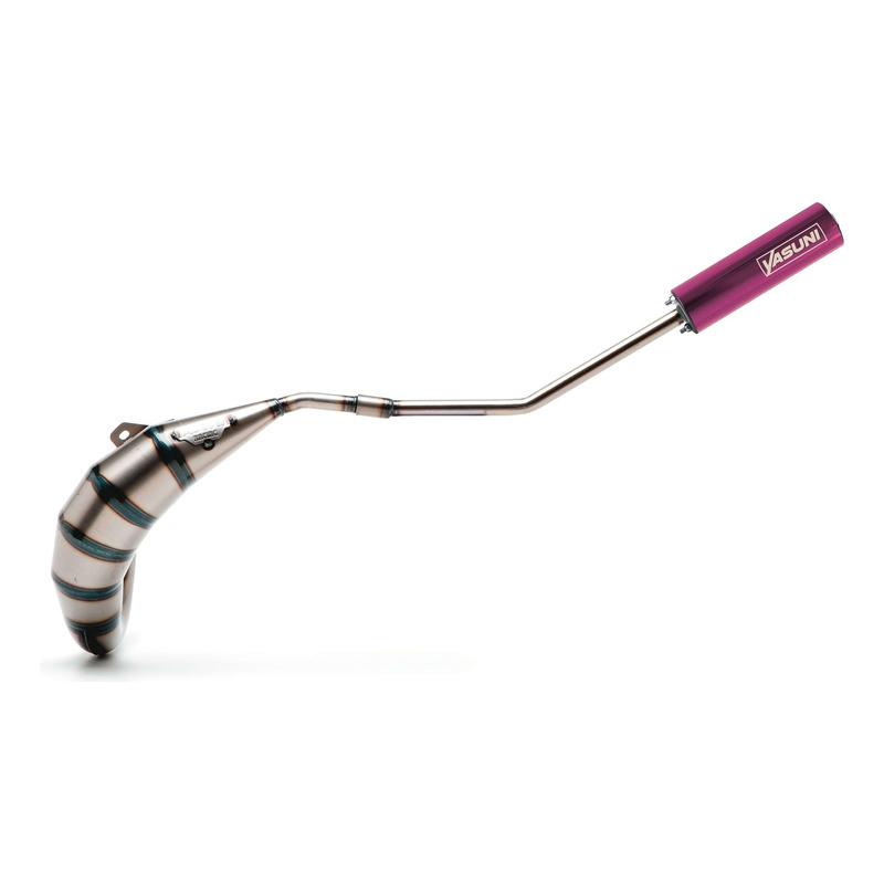 Pot Yasuni Cross HM silencieux violet Derbi Senda/Gilera RCR