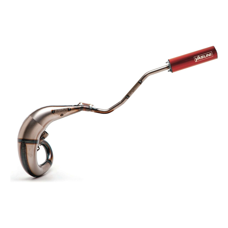 Pot Yasuni Cross ML silencieux rouge Yamaha DT 50/Rieju RR