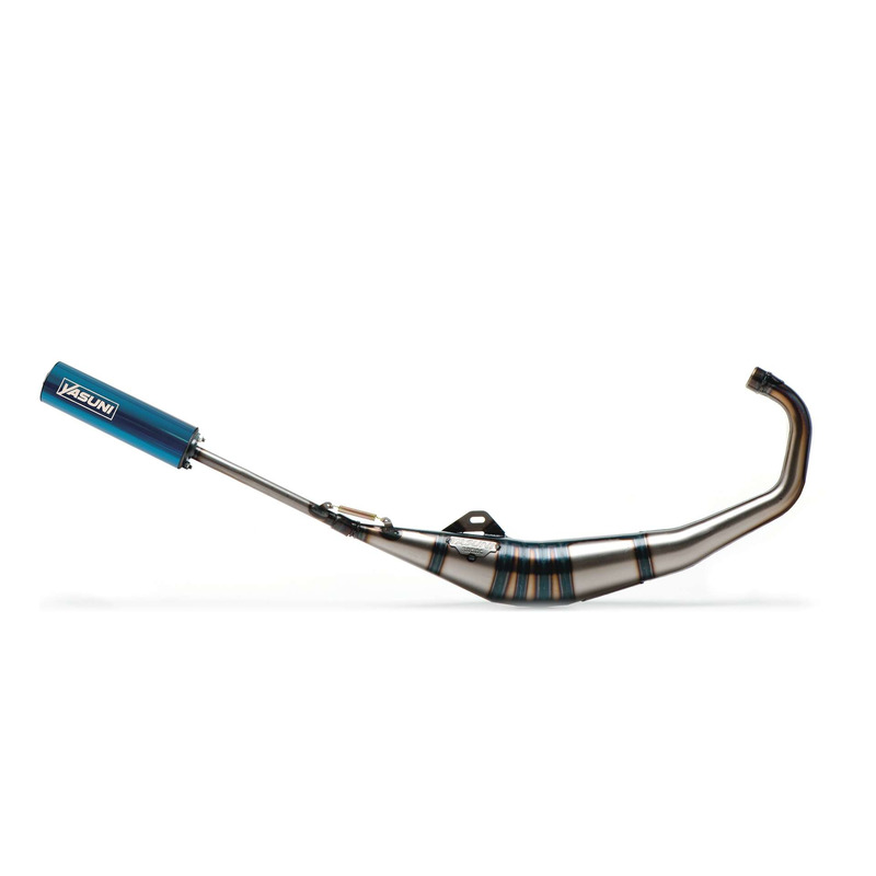 Pot Yasuni R1 silencieux bleu Aprilia RS 50