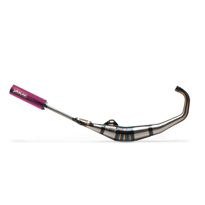 Pot Yasuni R1 silencieux violet Aprilia RS 50
