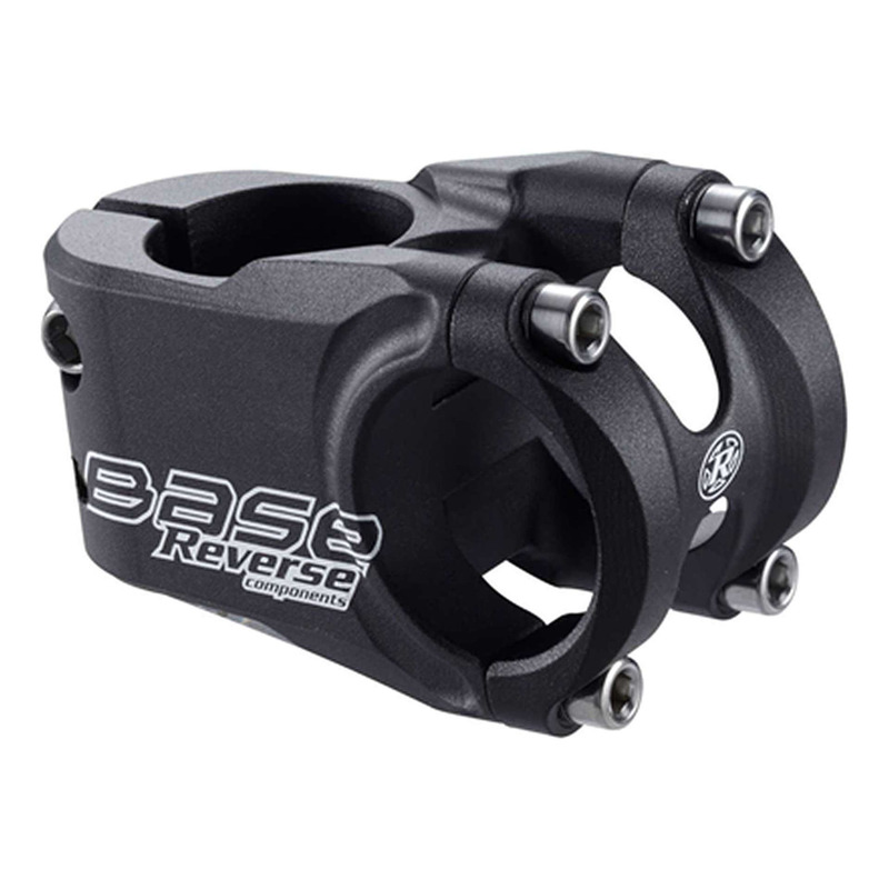 Potence 1â  â  1/8 VTT Reverse Base Ã  31,8mm noir mat