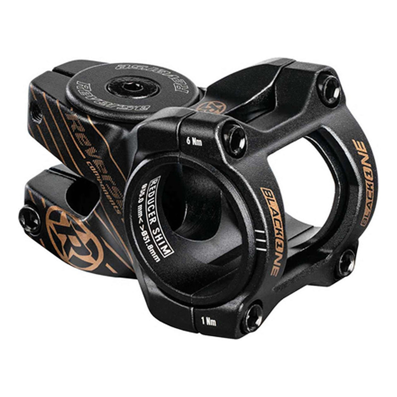 Potence 1â  â  1/8 VTT Reverse Black One D-2 cuivre- 35 mm