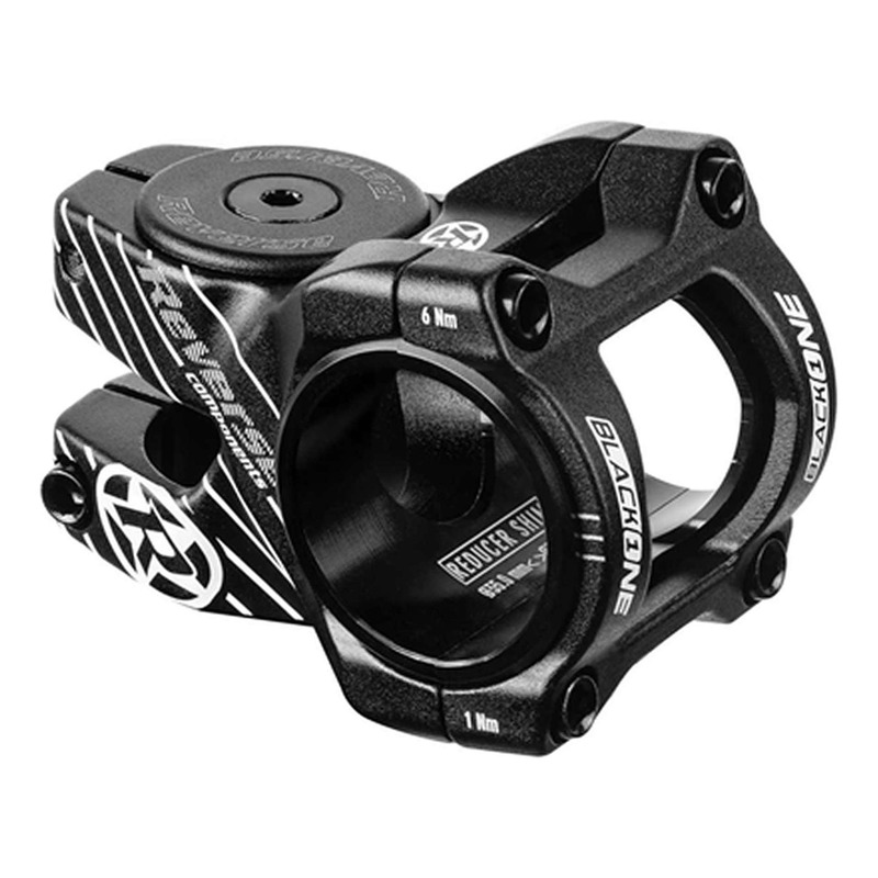 Potence 1â  â  1/8 VTT Reverse Black One D-2 blanc- 50 mm