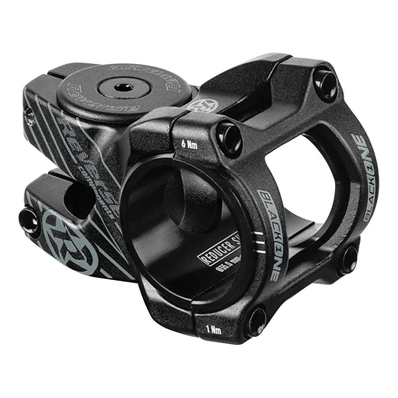 Potence 1â  â  1/8 VTT Reverse Black One D-2 gris- 35 mm