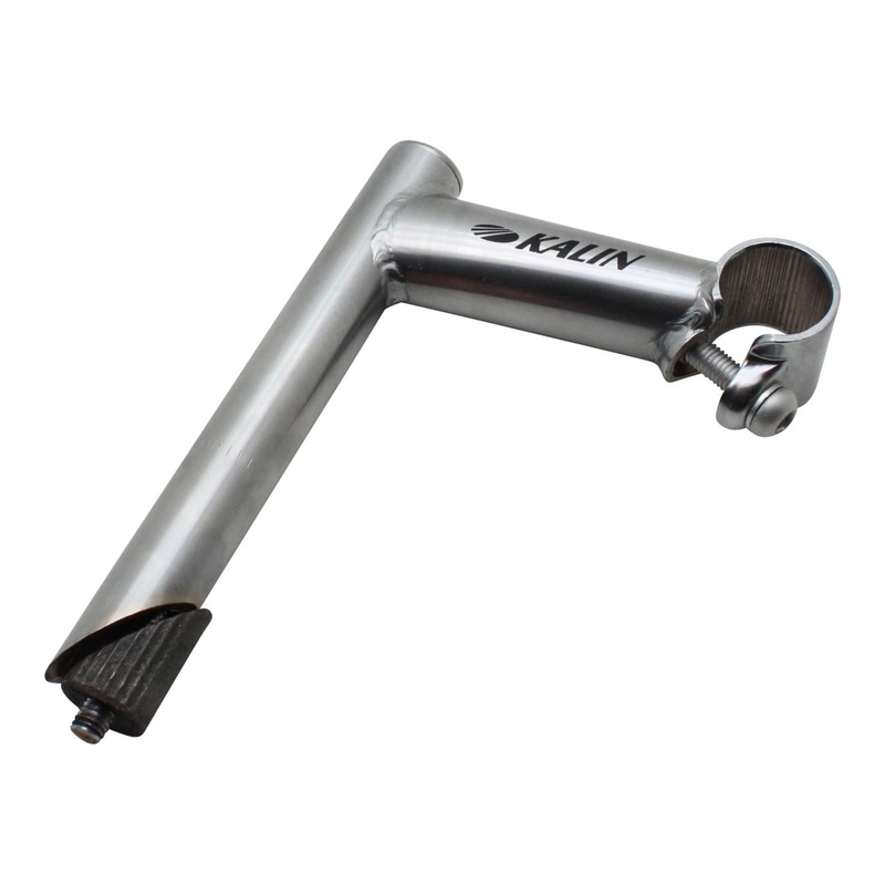 Potence VTT acier à plongeur argent