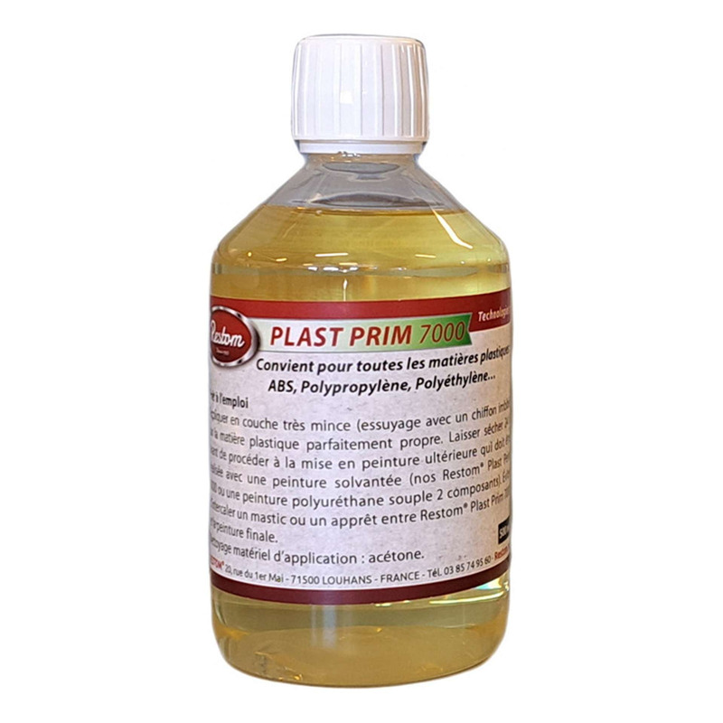 Primaire d'adhÃ©rence pour plastique Restom Plast Prime 7000 500ml