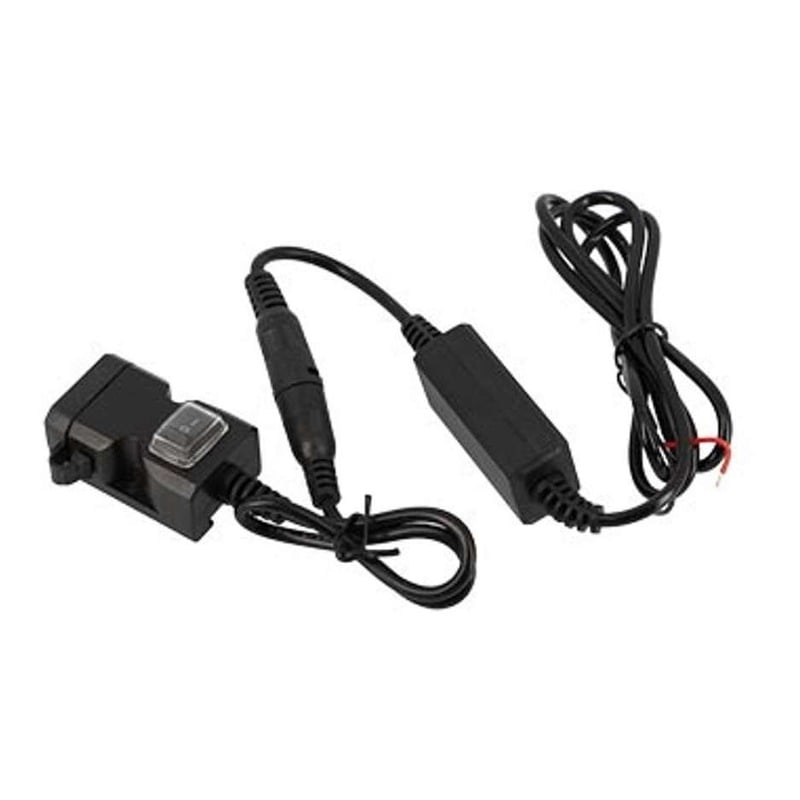Chargeur de moto à double Port USB 12V, chargeur de guidon étanche,  adaptateur 5V 1A/2