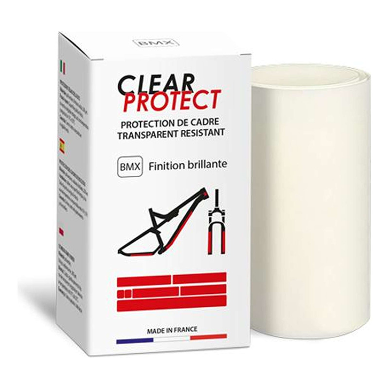 Protection cadre BMX Clear Protect finition brillante