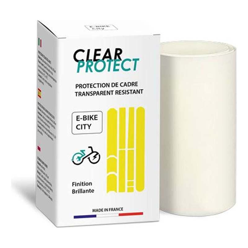Protection cadre VAE Urbain Clear Protect finition brillante