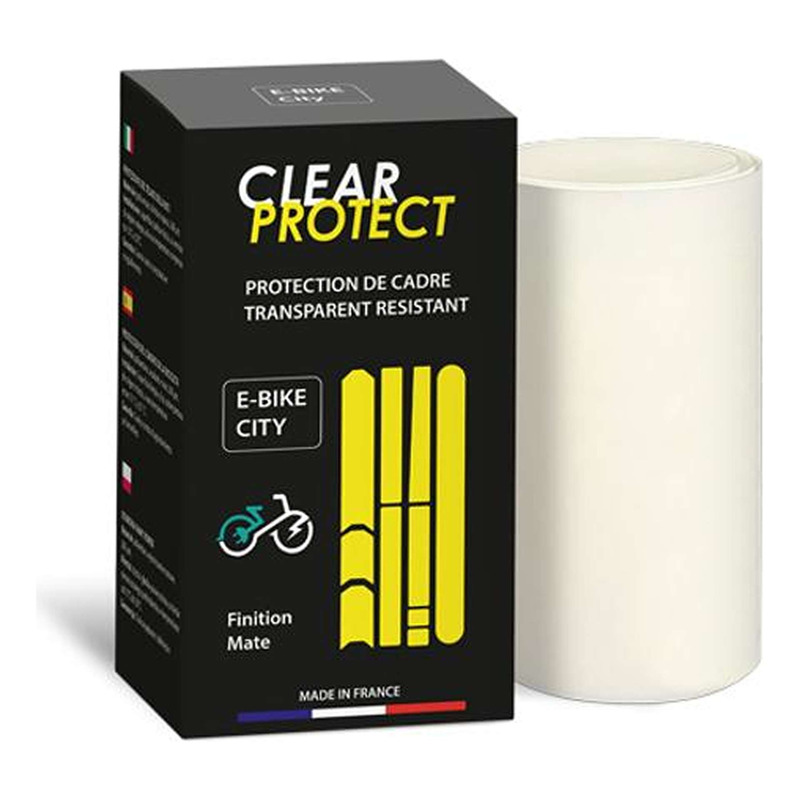 Protection cadre VAE Urbain Clear Protect finition mate