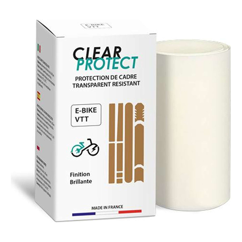 Protection cadre VAE VTT Clear Protect finition brillante