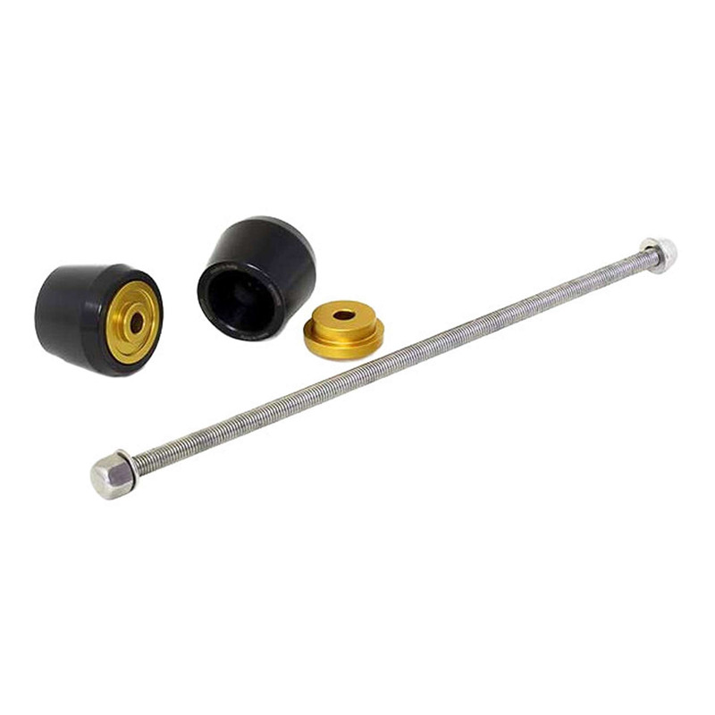 Protection d'axe de roue arrière noir/or Aprilia RS 660 20-25