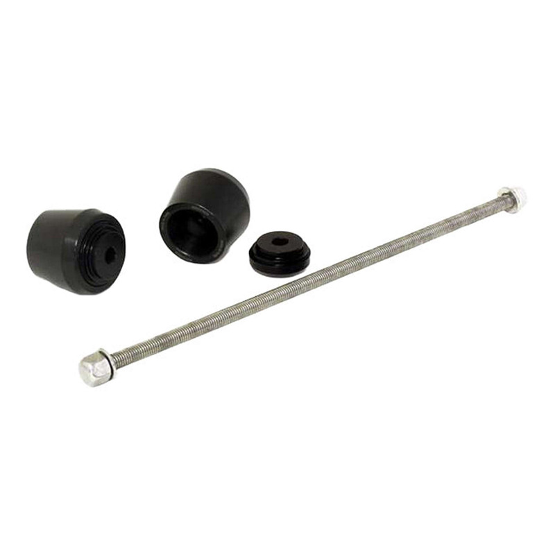 Protection d'axe de roue avant noir Ducati Panigale V4 18-25