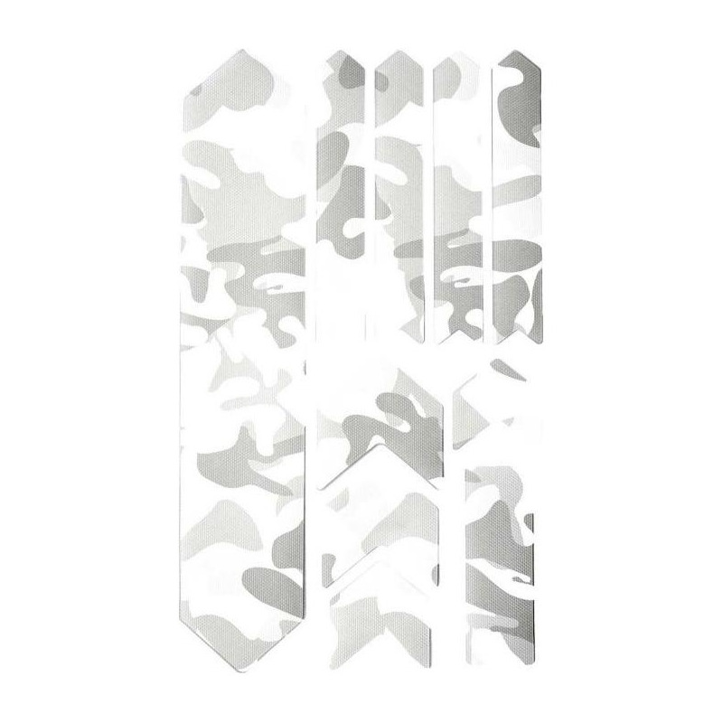 Protection de cadre Extra All Mountain Style 10 pièces Camouflage Blanc