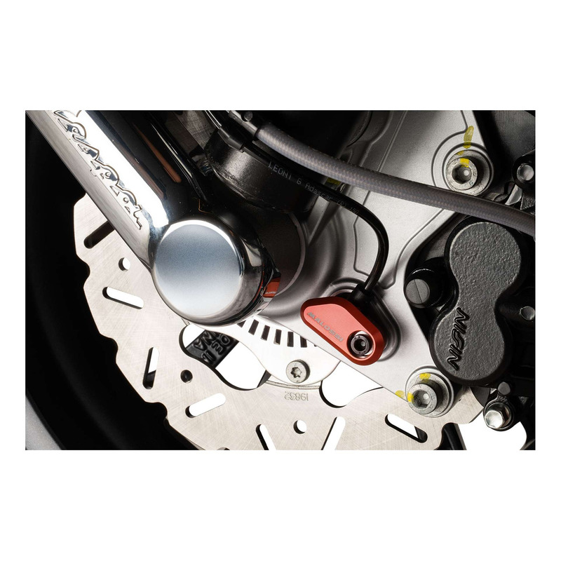 Protection de capteur ABS avant rouge Malossi - Vespa GTS 310 2025-