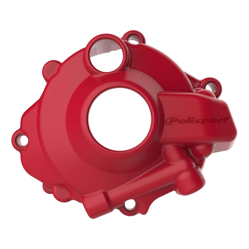 Protection de Carter dâ  Allumage POLISPORT Rouge - Honda 250 CRF-R 18