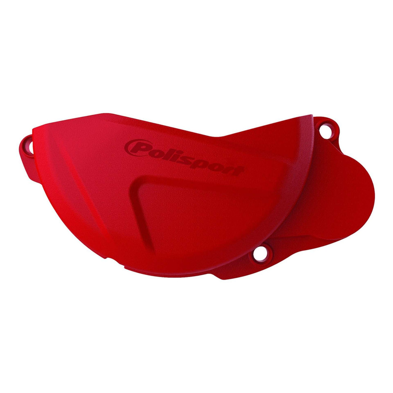 Protection de Carter dâ  Embrayage POLISPORT Rouge - Honda 250 CRF-R 1