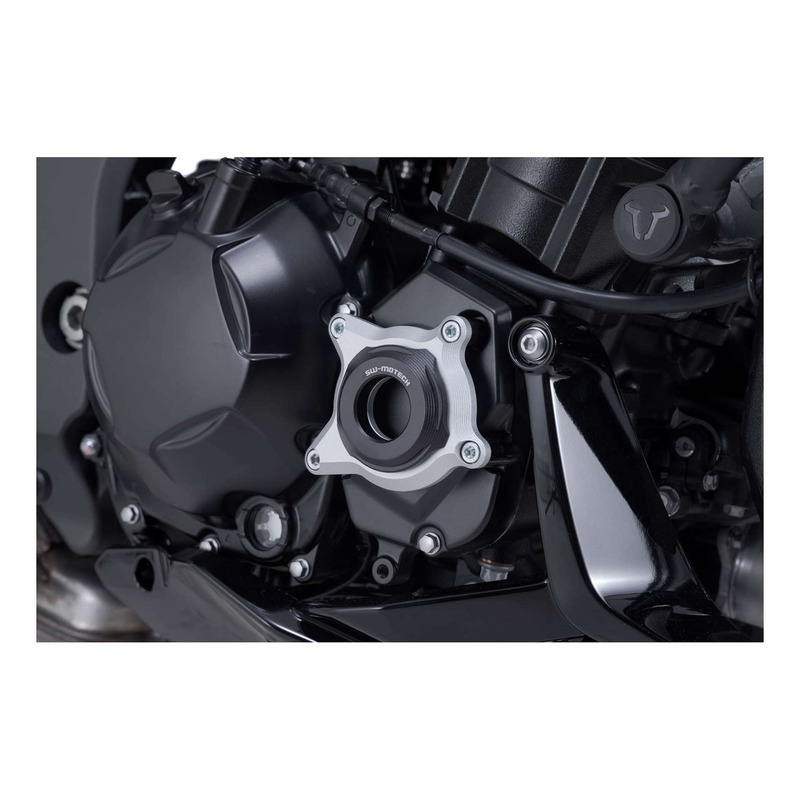 Protection de carter moteur SW Motech Aluminium usiné Kawasaki Z 1100 2026