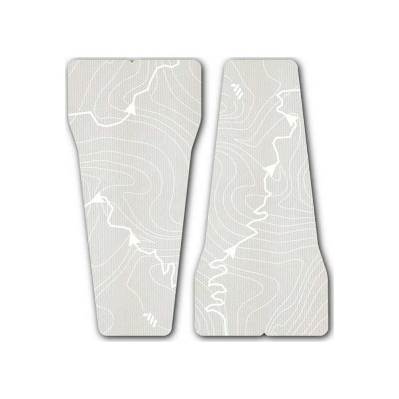 Protection de cintre All Mountain Style 2 pièces Tracks Blanc