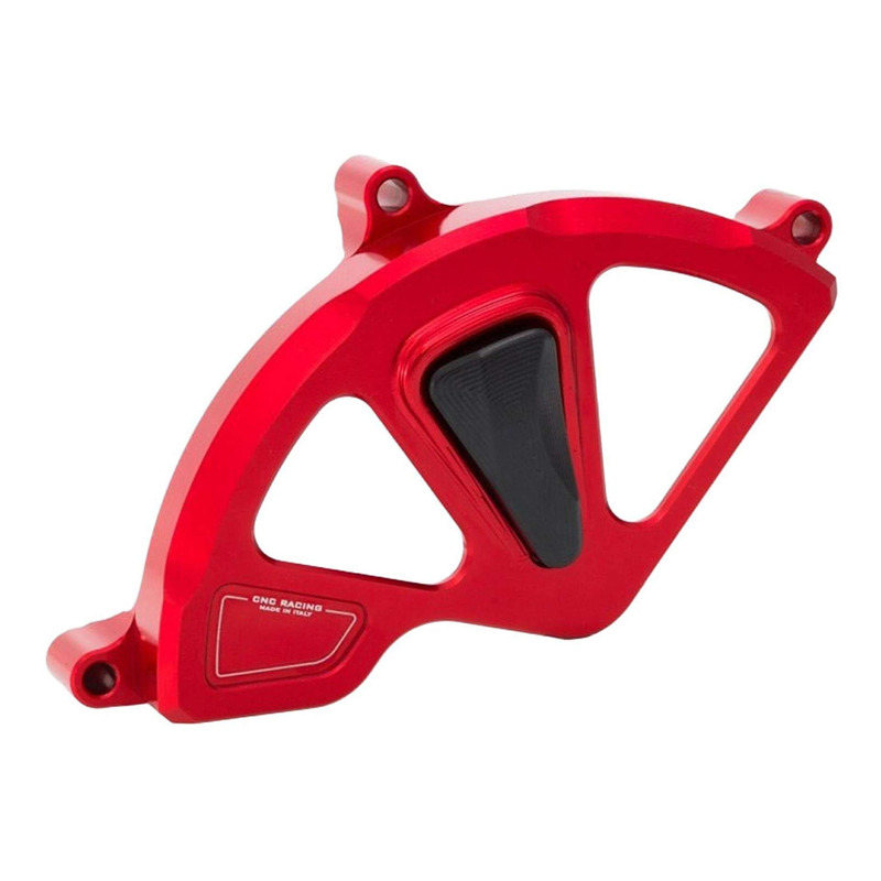 Protection de couvercle de carter d'embrayage CNC Racing rouge Ducati Panigale 1299 15-17