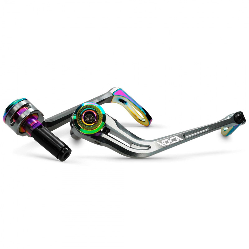 Protection de levier Voca Racing alu néochrome
