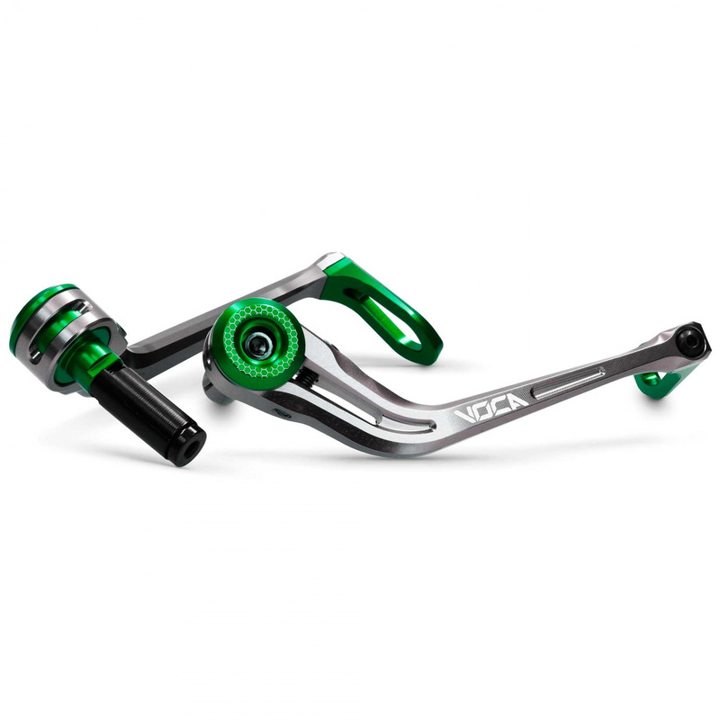 Protection de levier Voca Racing alu vert