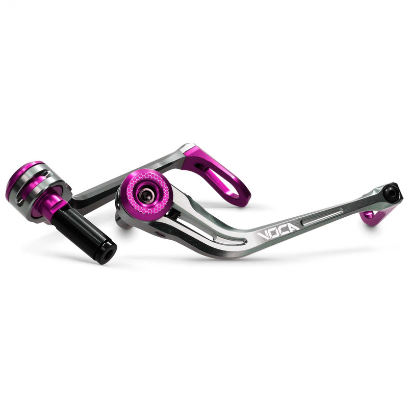 Protection de levier Voca Racing alu violet