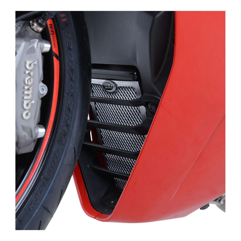 Protection de radiateur d’huile rouge R&G Racing Ducati Supersport 939 17-20