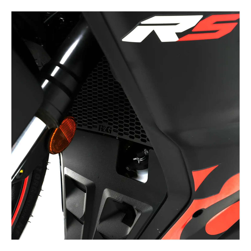 Protection de radiateur noir R&G Racing Pro Guard Aprilia RS 457 24-25