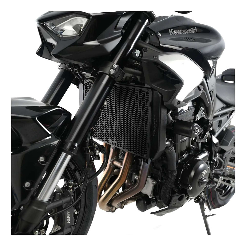 Protection de radiateur noir R&G Racing Pro Guard Kawasaki Z 900 2025