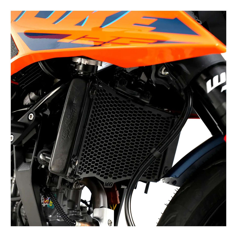 Protection de radiateur noir R&G Racing Pro Guard KTM 125 Duke 24-25