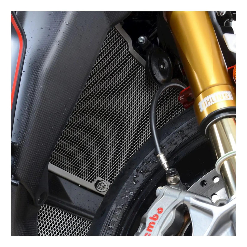 Protection de radiateur R&G noire MV Agusta Brutale 1000 RR 2020