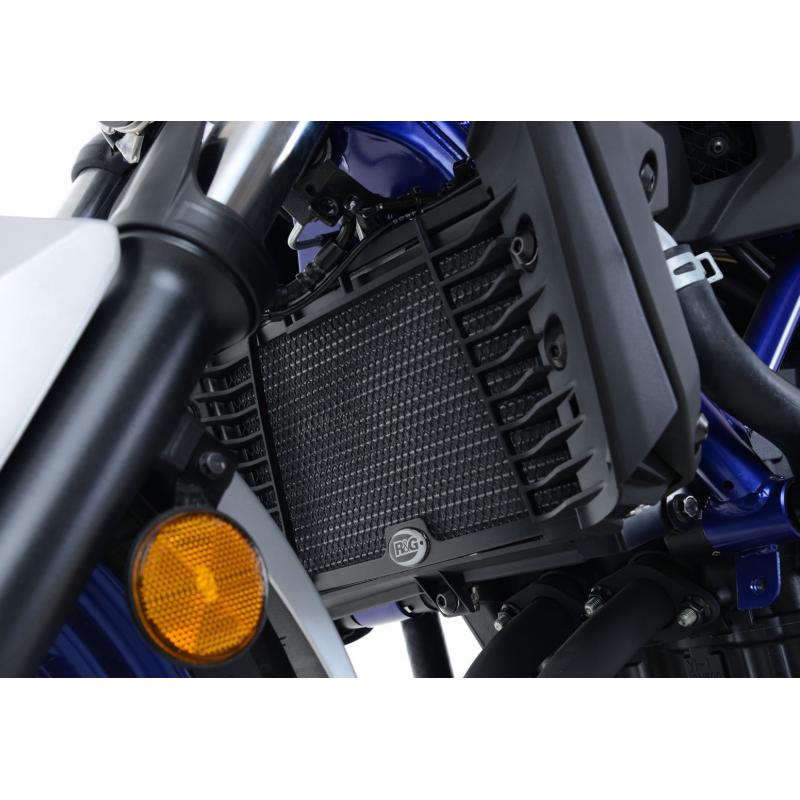 Protection de radiateur R&G Racing noire Yamaha YZF-R3 15-18