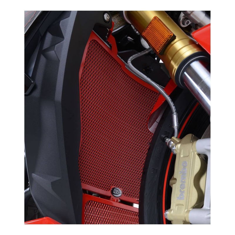 Protection de radiateur rouge R&G Racing BMW S 1000 R 17-20