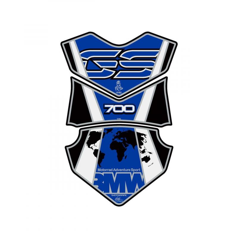 Protection de réservoir Motografix bleu BMW F 700 GS 3 pièces