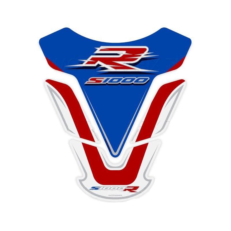 Protection de réservoir Motografix bleu/rouge BMW S1000R 4 pièces