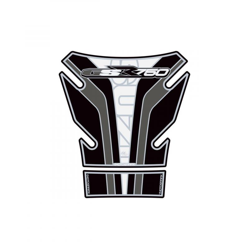 Protection de réservoir Motografix noir/blanc GSR 750 2 pièces