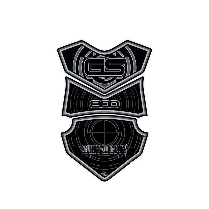 Protection de réservoir Motografix noir/gris BMW F800GS 3 pièces